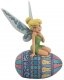 'Spring Sprite' - Tinker Bell sitting on Easter egg figurine (Jim Shore Disney Traditions)