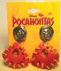 Pocahontas Disney earrings