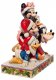 'Piled High with Holiday Cheer' - Mickey Mouse and Fab Five Christmas pyramid figurine (Jim Shore Disney Traditions) - 1