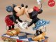 'Smooch for my sweetie' - Minnie and Mickey Mouse kissing figurine (Jim Shore Disney Traditions)