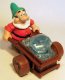 Doc with diamond mine cart McDonalds Disney fast food rolling toy