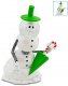 Jack Skellington as snowman mini snowglobe