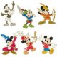 Contemporary/modern Mickey Mouse Disney pin (Star Mickey pin set) - 1