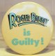Roger Rabbit is Guilty! button