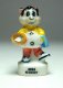 Mina holding pizza Disney porcelain miniature figure