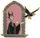 Maleficent at window with Diablo Disney pin