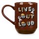 Chip 'N Dale 'Live Out Loud' Disney coffee mug