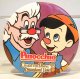 Character dining 1993 at Disneyland Hotel button (Geppetto & Pinocchio)