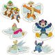 Chip 'N Dale snow angels pin - 1