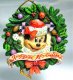 Minnie Mouse 'Happy Holidays' wreath ornament (Jim Shore Disney Traditions)