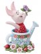 'Picked for you' - Piglet in watering can figurine (Jim Shore Disney Traditions) - 1
