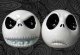 Jack Skellington head salt & pepper shakers