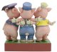 'Squealing Siblings' - Three Little Pigs figurine (Jim Shore Disney Traditions) - 4