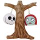 Jack Skellington & Sally heads in skeleton tree salt & pepper shaker set (Westland)