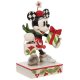 Minnie Mouse 'black, white, red, and green' bag and gift Christmas figurine (Jim Shore Disney Traditions) - 4