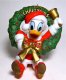 Daisy Duck with 1993 wreath bisque ornament (Grolier) - 0