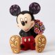 Mickey Mouse with flowers miniature figurine (Jim Shore Disney Traditions) - 1