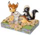 'Childhood Friends' - Bambi & Thumper & Flower figurine (Jim Shore Disney Traditions) - 1