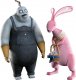 Behemoth and Easter Bunny action figure set