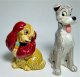 Lady and the Tramp salt and pepper shaker set (New England Coll. Soc.) - 0