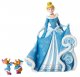 Christmas Cinderella 'Couture de Force' Disney figurine with mice - 0