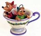 'Tea for Two' - Gus and Jaq figurine (Jim Shore Disney Traditions)