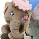 Dumbo and Mrs. Jumbo musical snowglobe with plaque - 2