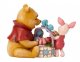 Winnie the Pooh and Piglet with Easter egg figurine (Jim Shore Disney Traditions) - 1
