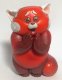 Mei Lee as excited red panda PVC figurine (from Disney Pixar 'Turning Red')