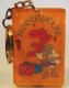 Minnie Mouse hitch-hiking lucite keychain
