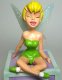In my experience boys spell trouble Tinker Bell on block figure - 2
