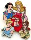 Five Disney Princesses pin