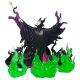 Maleficent amid the flames 'Grand Jester' Disney figurine