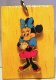Minnie Mouse wood keychain