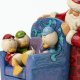 'And to All a Good Night' - Huey, Dewey & Louie with Santa figurine (Jim Shore Disney Traditions) - 2