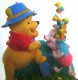 Winnie the Pooh and friends musical snowglobe - 1