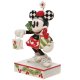 Minnie Mouse 'black, white, red, and green' bag and gift Christmas figurine (Jim Shore Disney Traditions) - 5