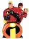 The Incredibles cookie jar