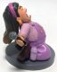 Abby Park kneeling with microphone PVC figurine (from Disney Pixar 'Turning Red') - 1