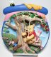 'Sharing a ride' - Disney's Winnie the Pooh 3D decorative plate - 0