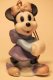Minnie Mouse ice skating Disney ornament (bisque)