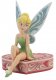 'Love Seat' - Tinker Bell sitting on heart figurine (Jim Shore Disney Traditions) - 1