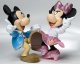 Disney's Minnie and Mickey Mouse dancing jitterbug figurine - 0