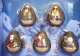 Set of 5 wobblers / humpties
