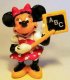 Minnie Mouse teaches the ABCs in her red polka dot dress Disney PVC figure