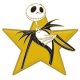 Jack Skellington gold star Disney pin