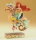 Princess of the Sea Ariel on carousel horse figure
