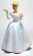Cinderella in white wedding dress Disney PVC figure (2007)