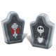 Jack Skellington and Sally tombstone salt & pepper shaker set (2012)