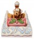 'A Friendly Race' - Donald Duck and Pluto sledding figurine (Jim Shore Disney Traditions)